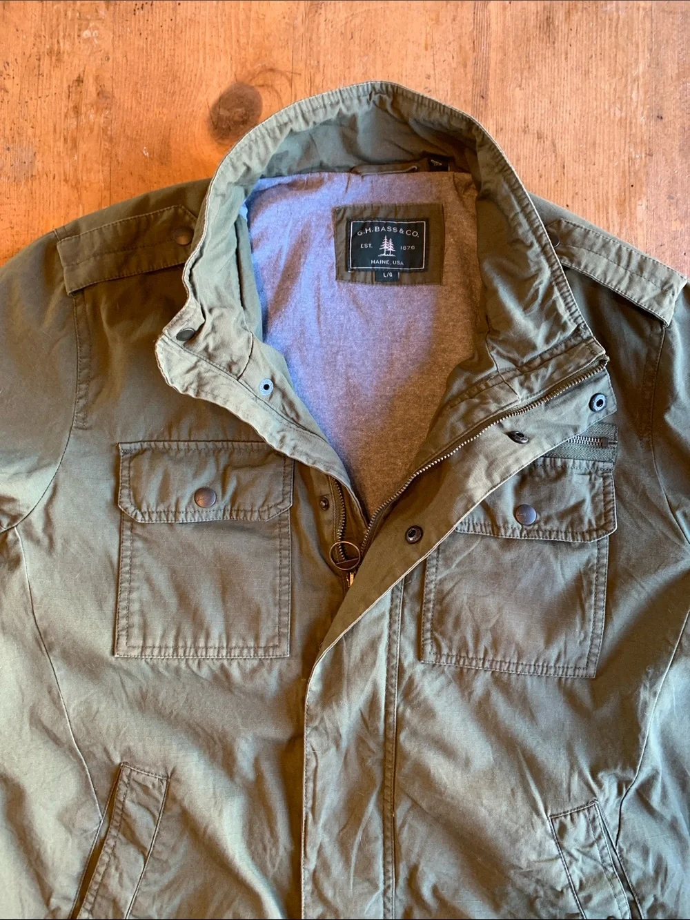 G.H. Bass & Co. rugged olive